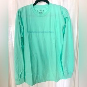 Rachel Antonoff Long Sleeve T-Shirt in Mint Green